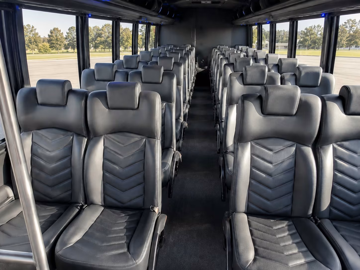 20 passenger minibus interior