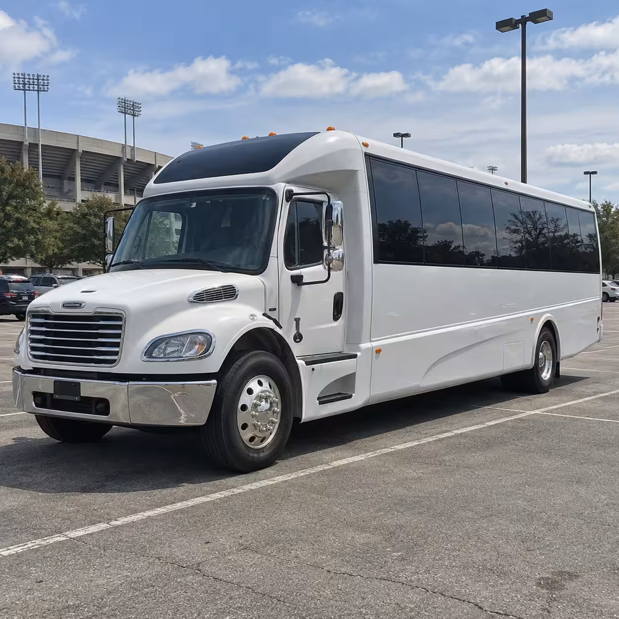 multi stop wedding day minibus rentals in coral springs