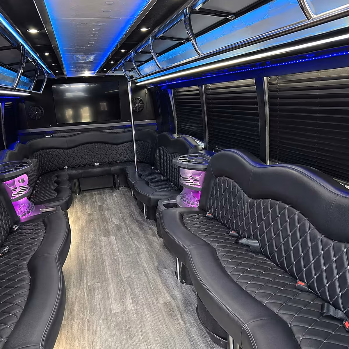 party bus interior