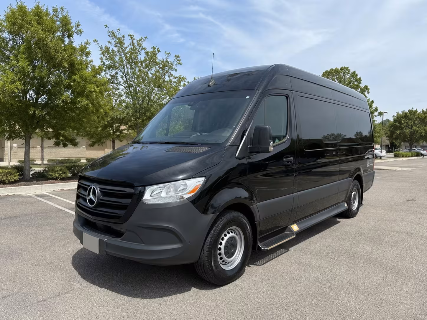 sprinter van with driver